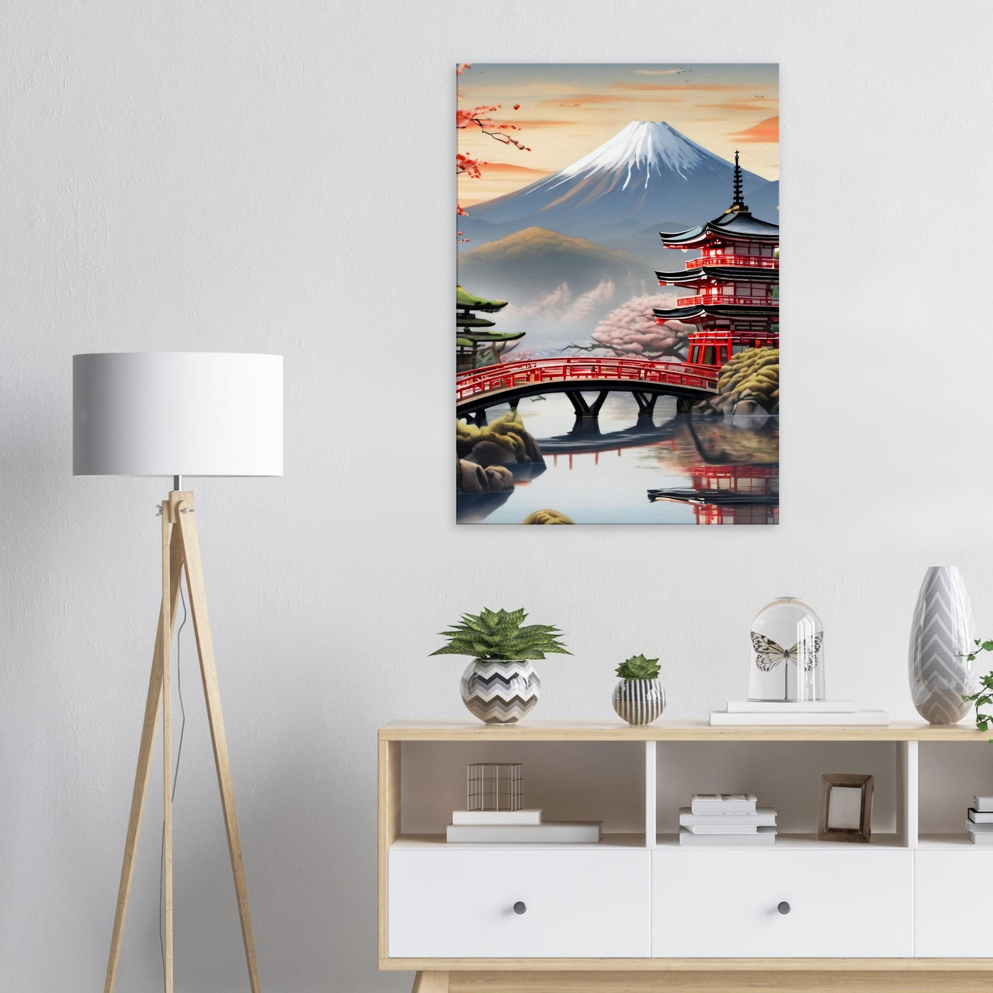 tableau japonais traditionnel pour la salle a manger