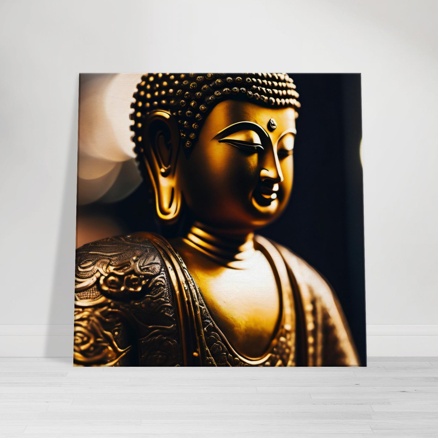 tableau bouddha relief