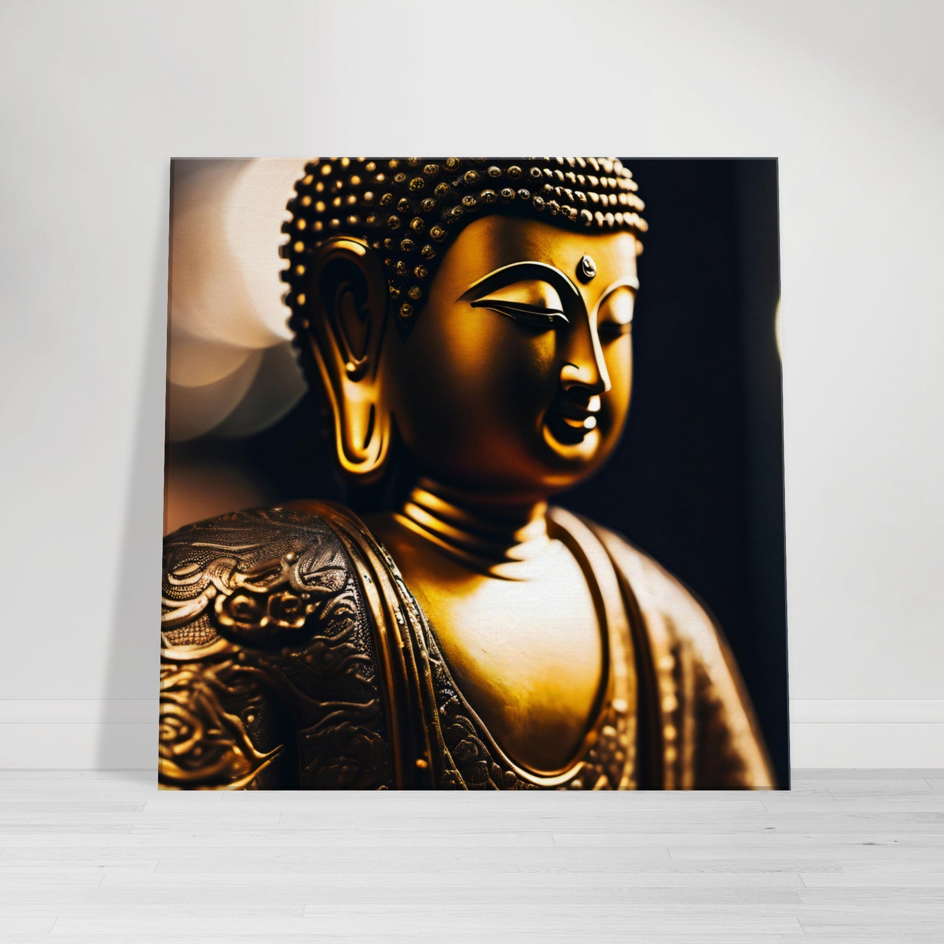 tableau bouddha relief