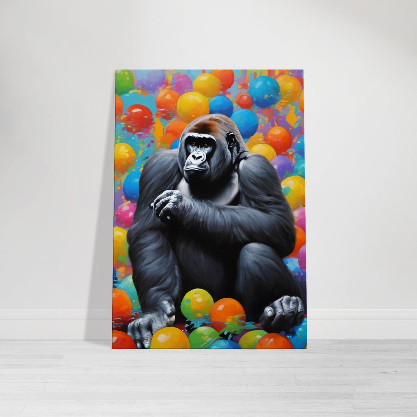 tableau gorille street art