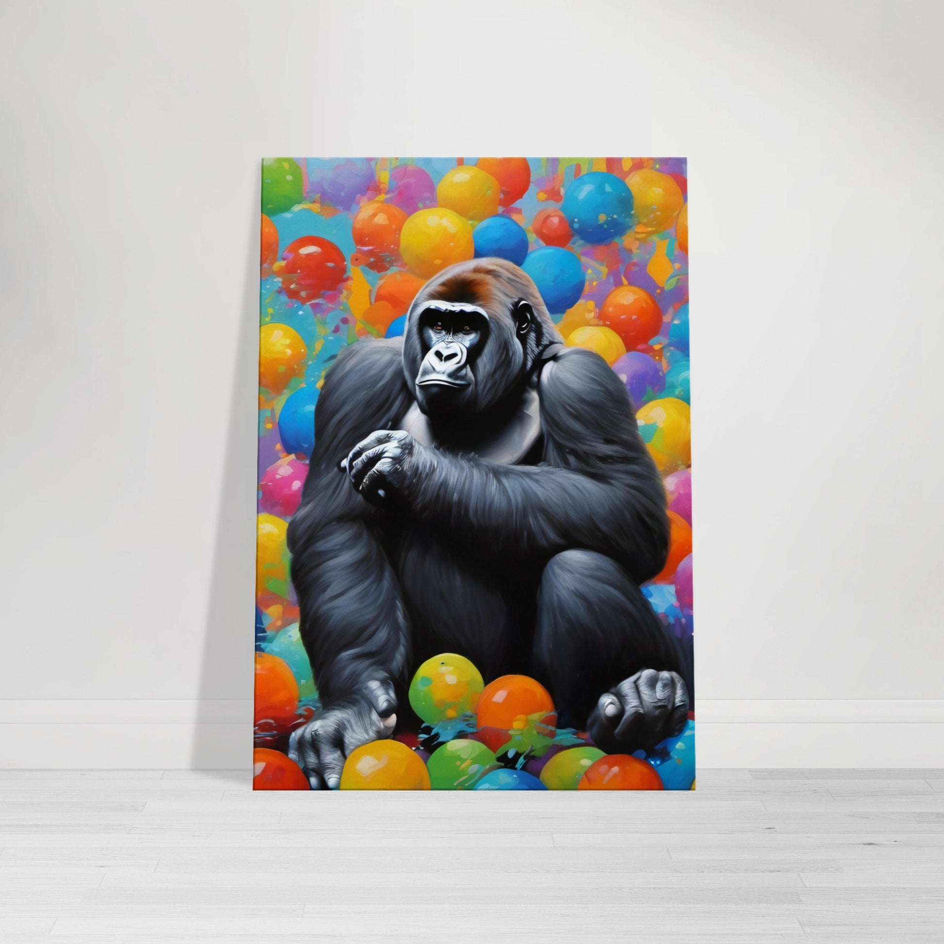 tableau gorille street art