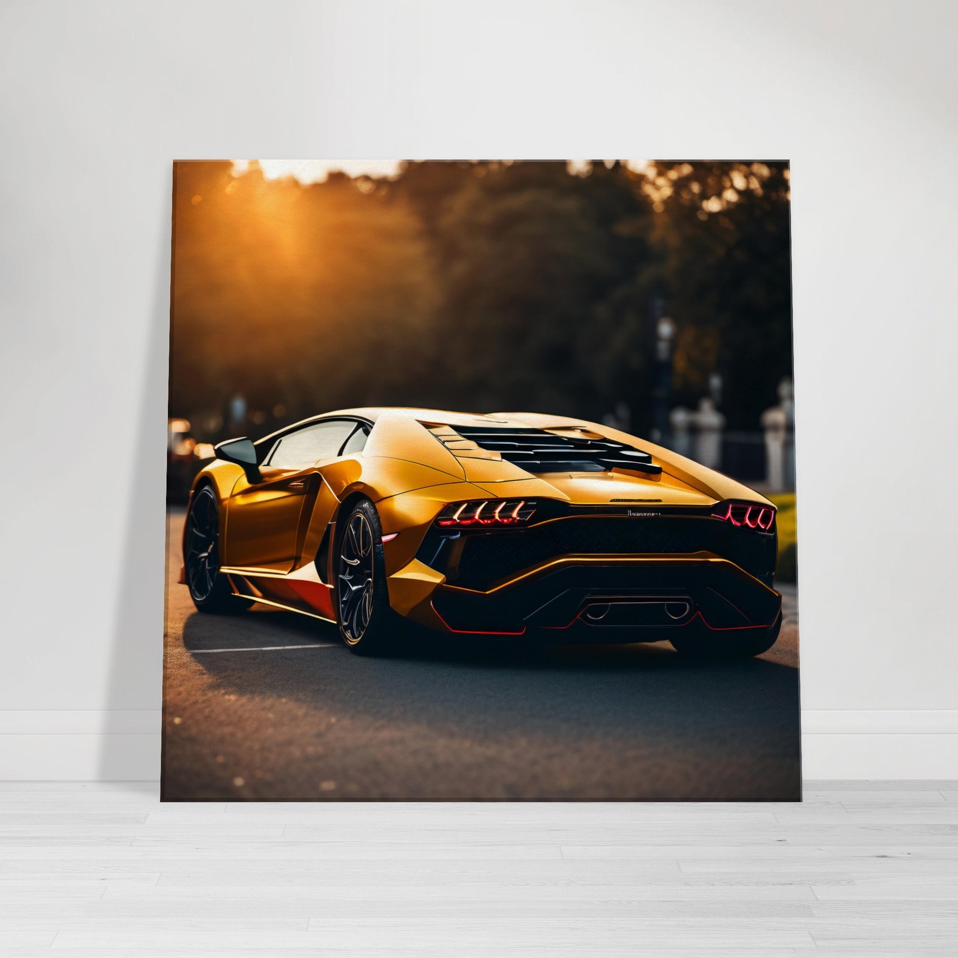 tableau de voiture de sport