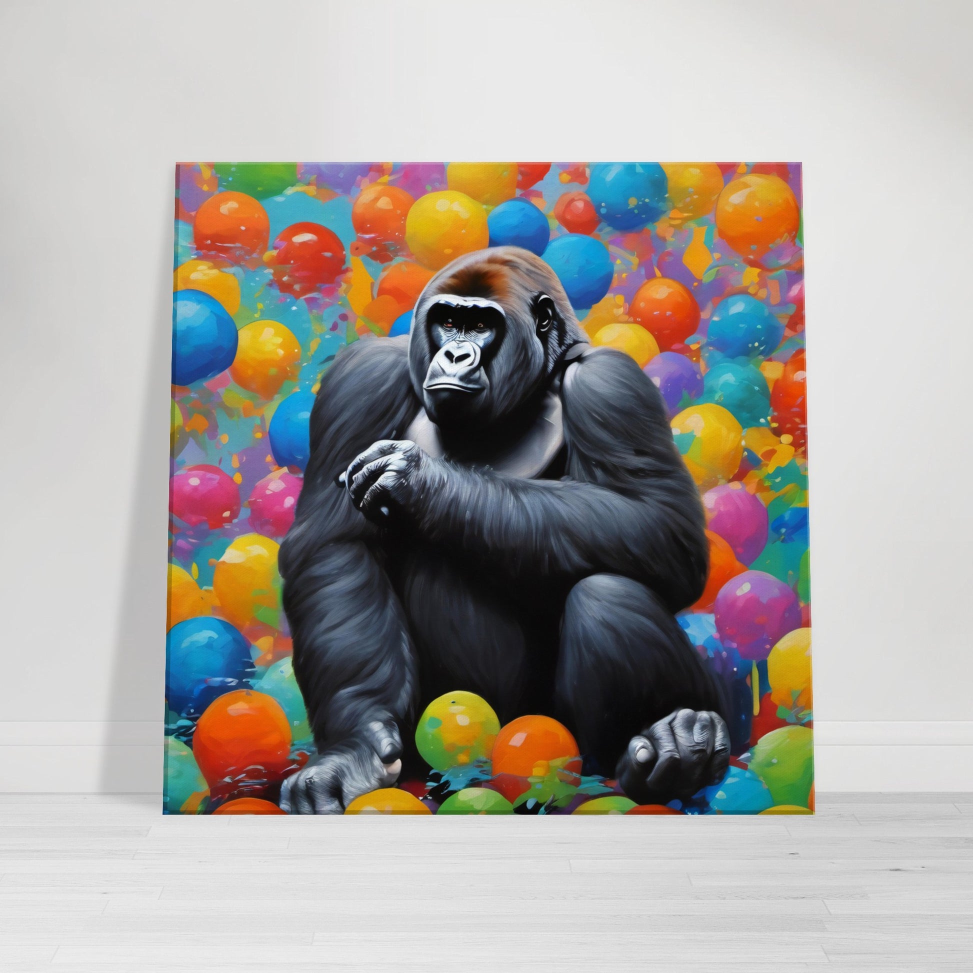 tableau gorille street art