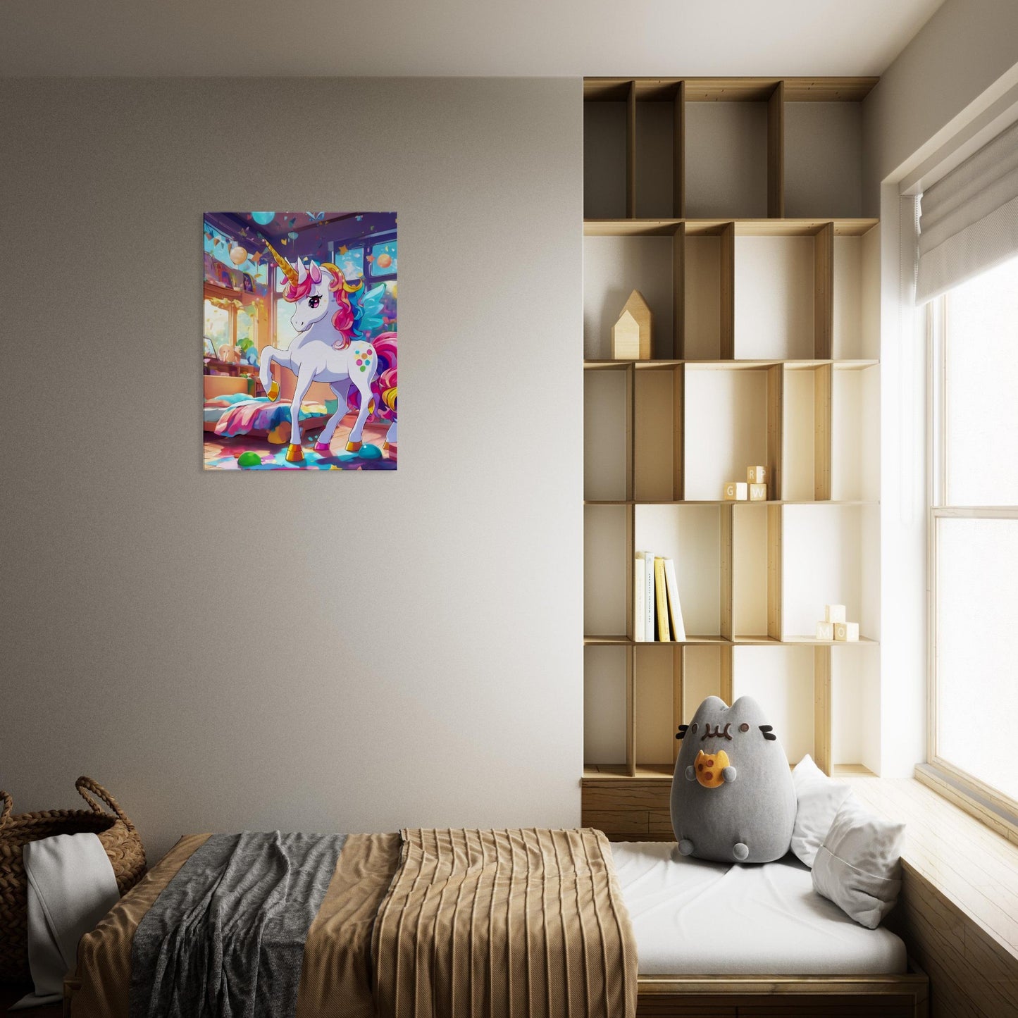 tableau de licorne pour la chambre d'enfant