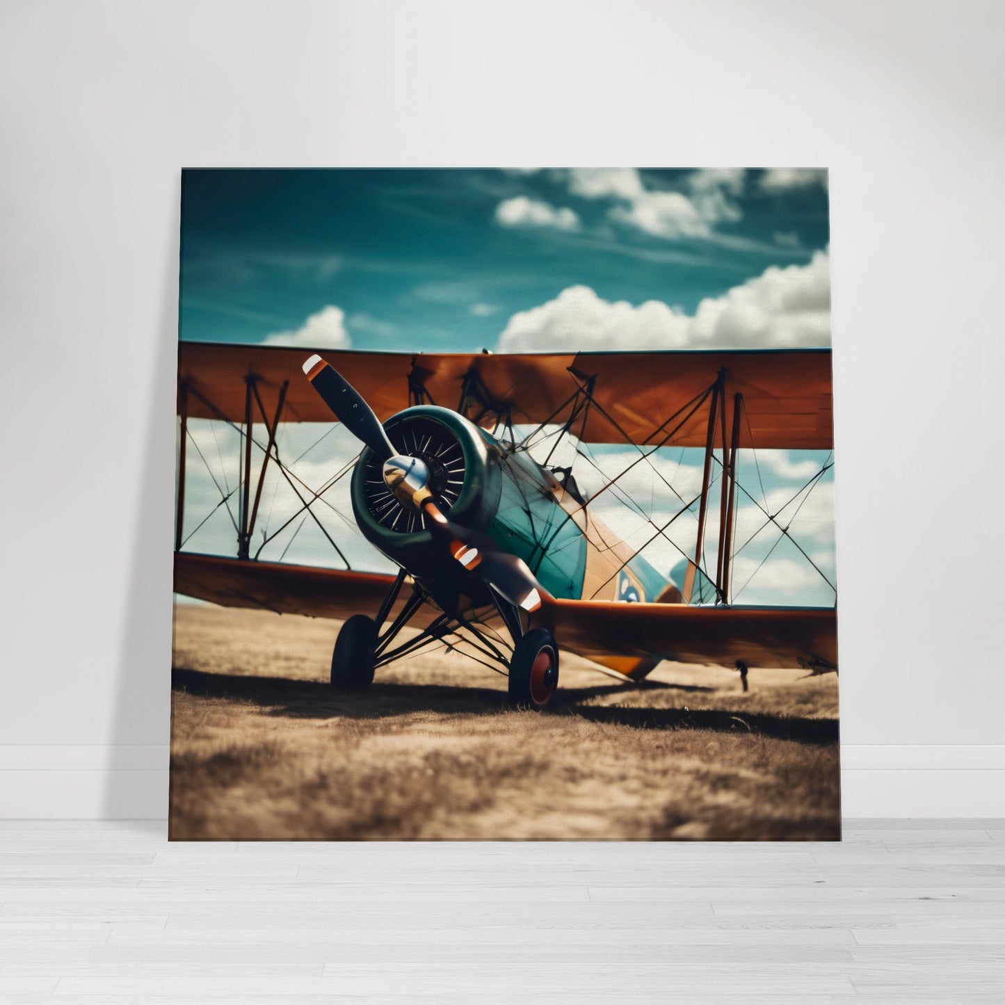 tableau avion vintage