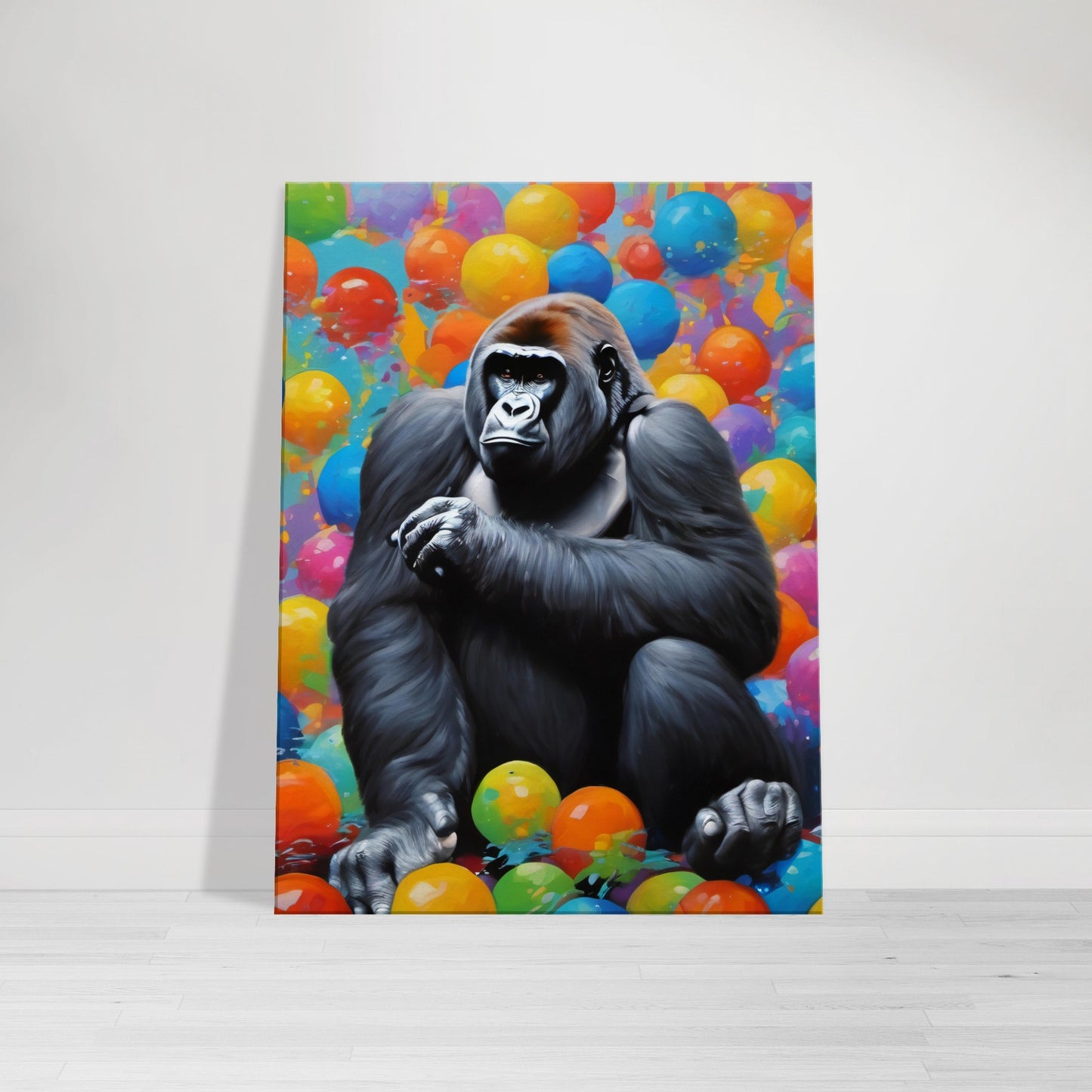 tableau gorille street art