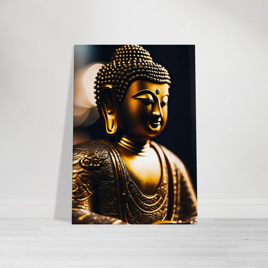 tableau bouddha relief