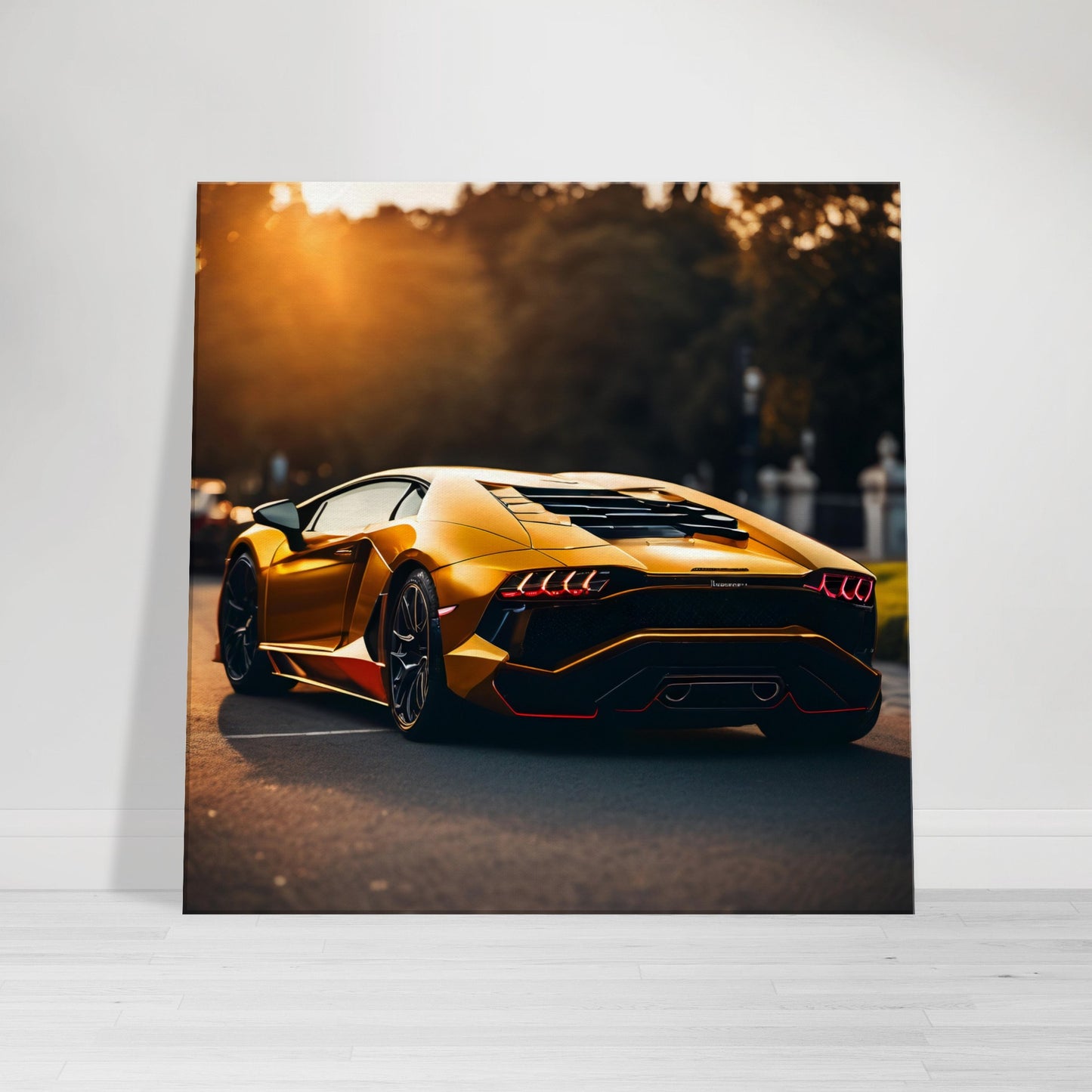 tableau de voiture de sport