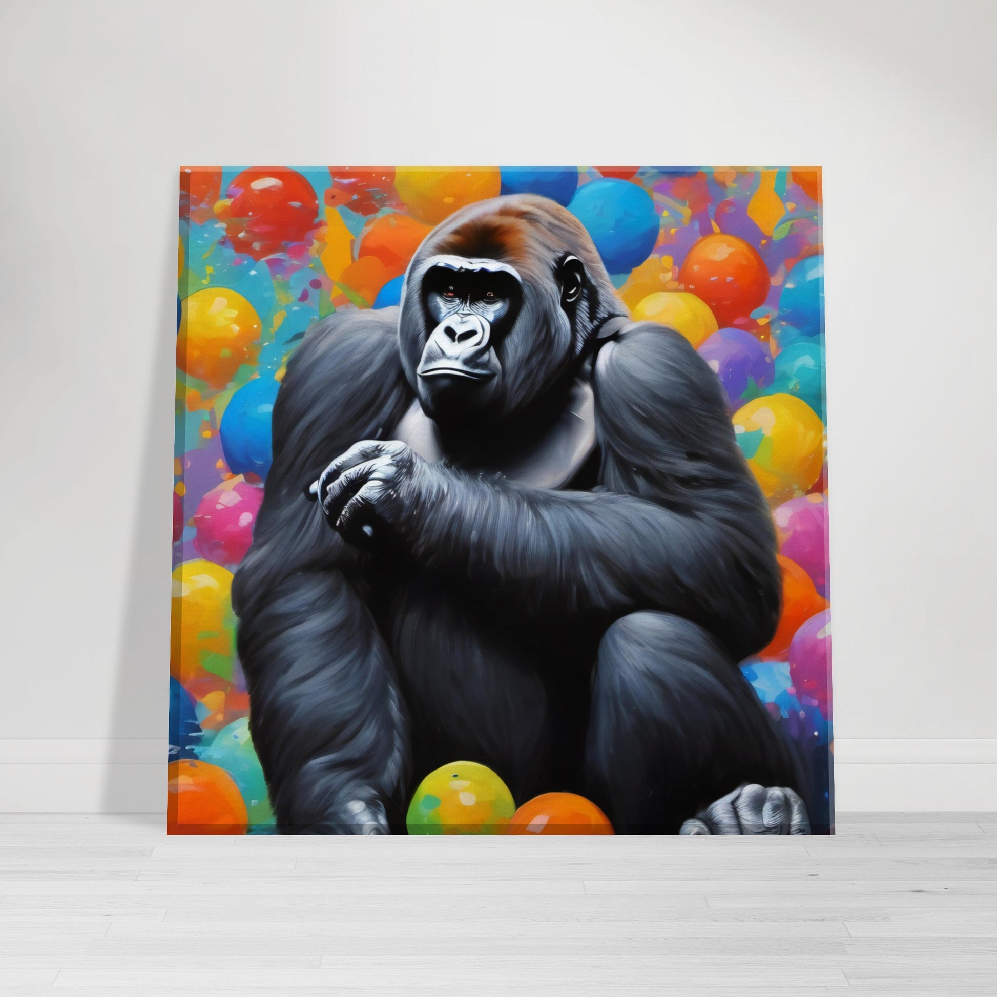 tableau gorille street art