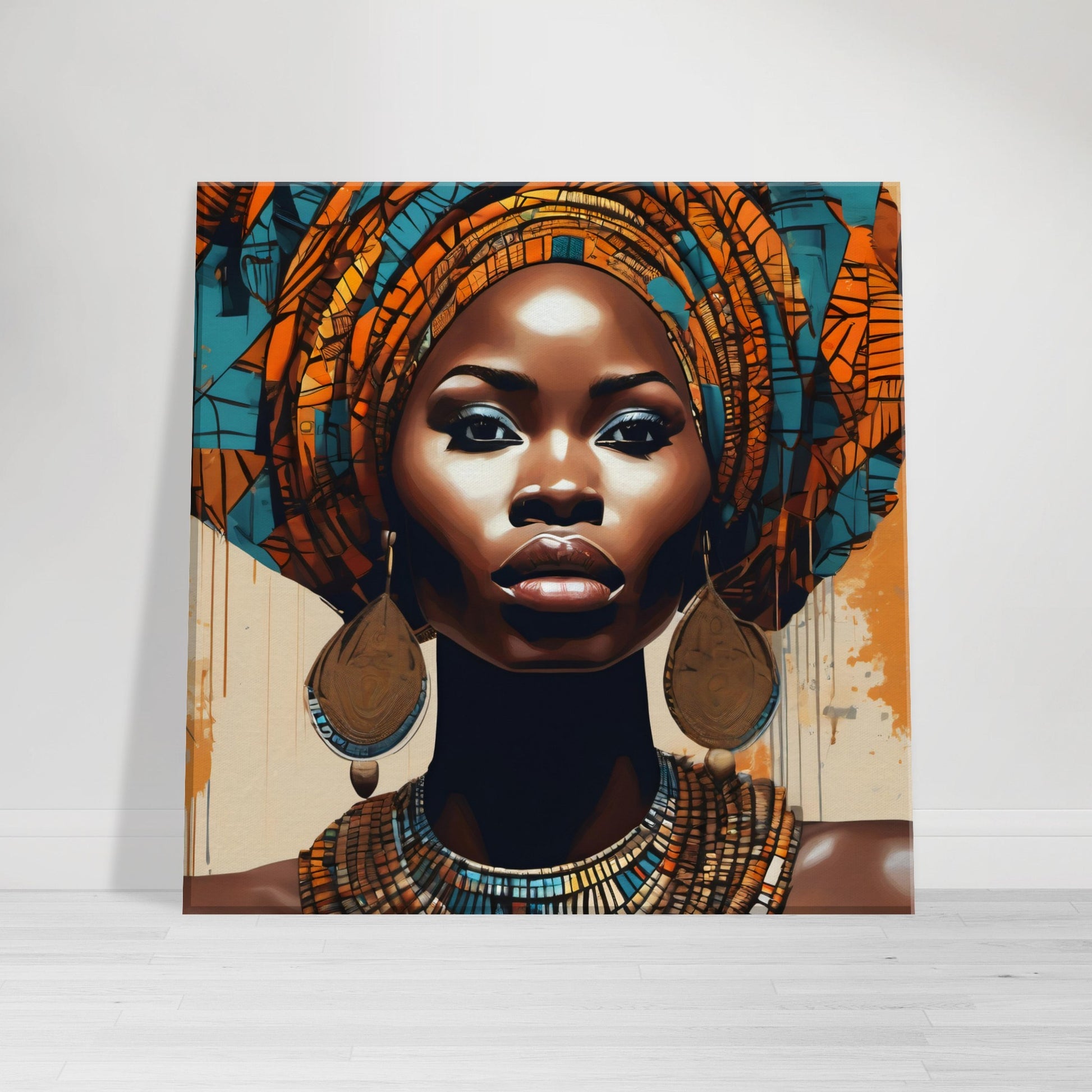 tableau afrique femme