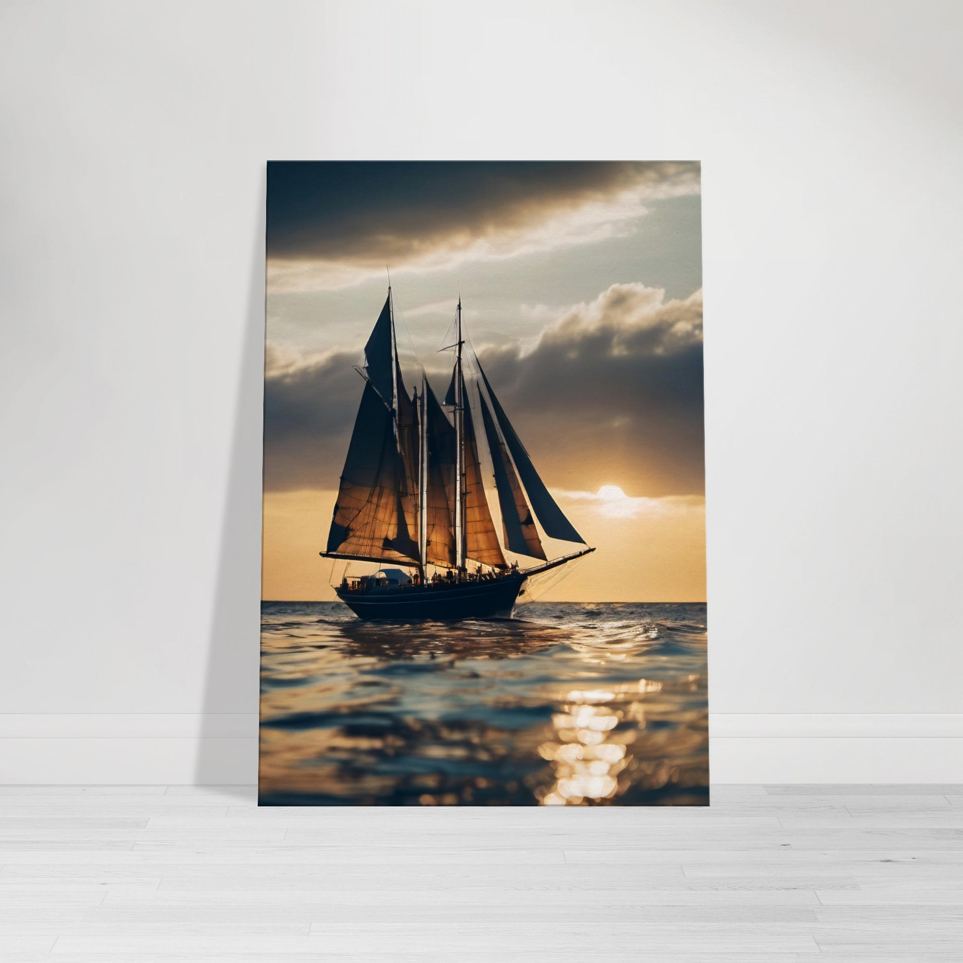 tableau bateau voilier mer