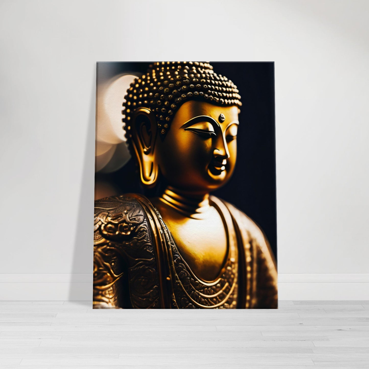 tableau bouddha relief