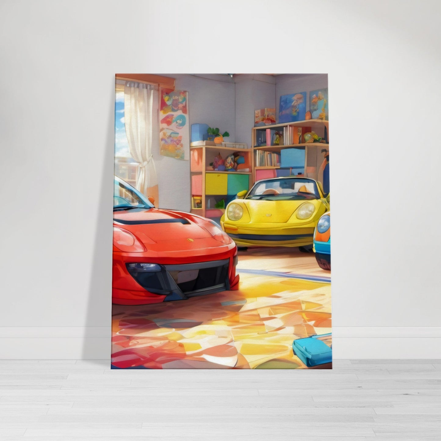 tableau de sport pour chambre d'enfant