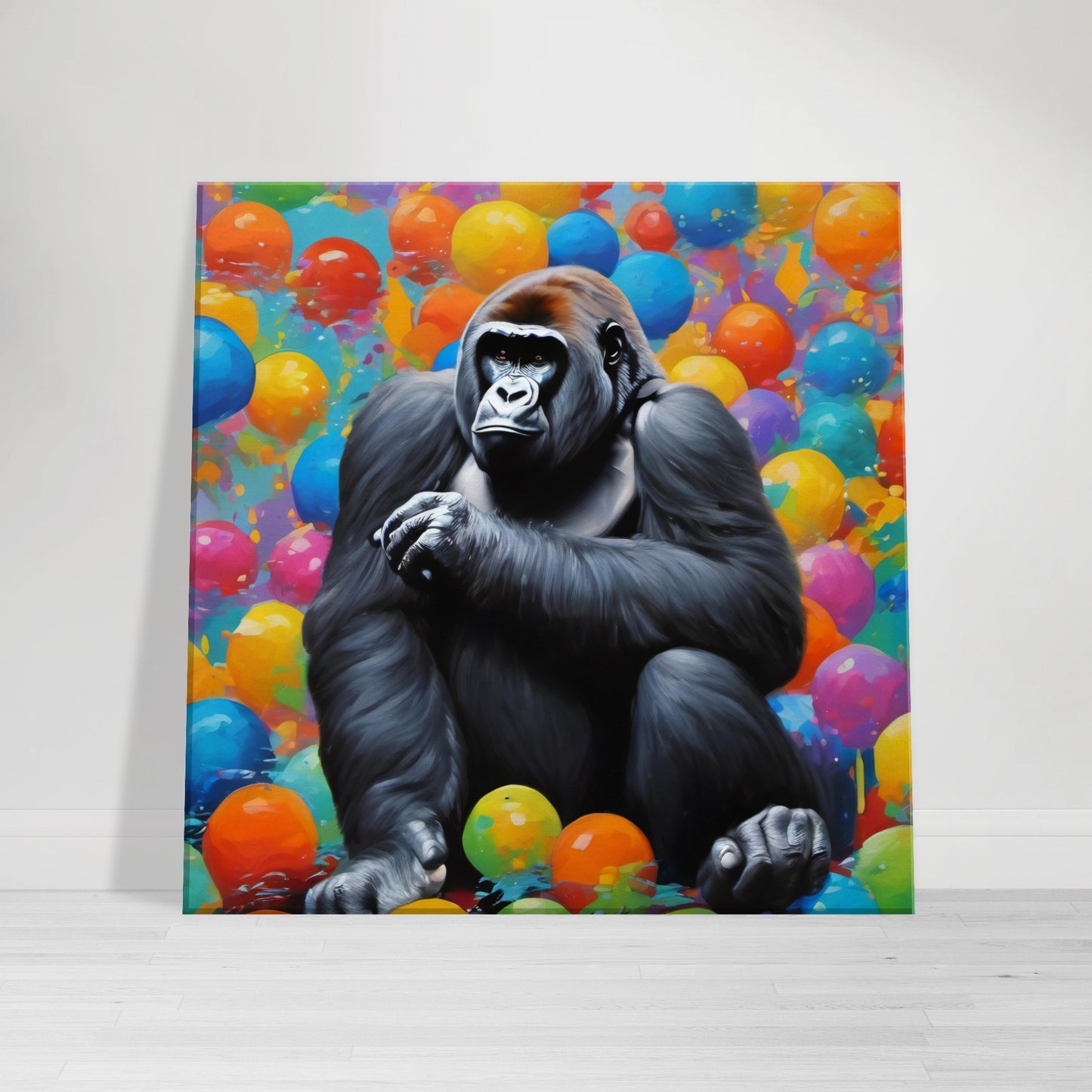 tableau gorille street art