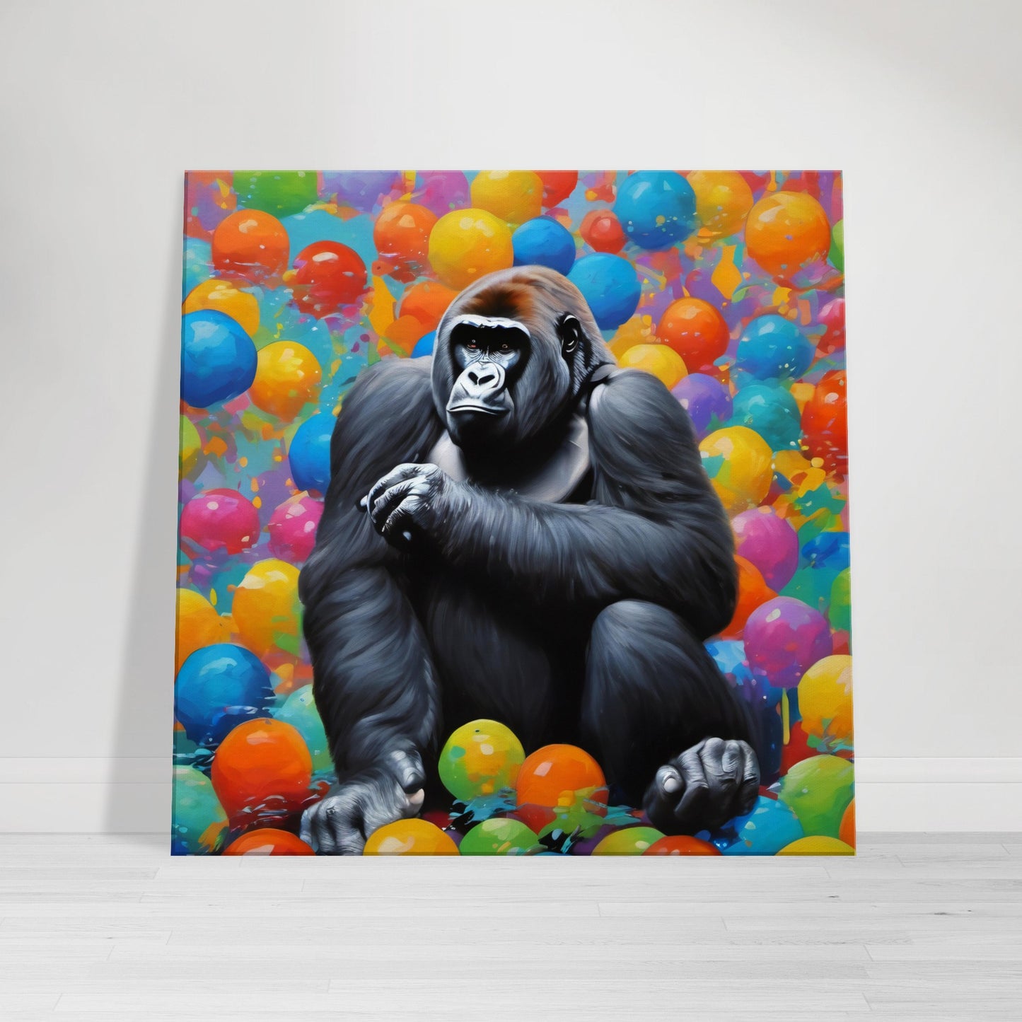 tableau gorille street art