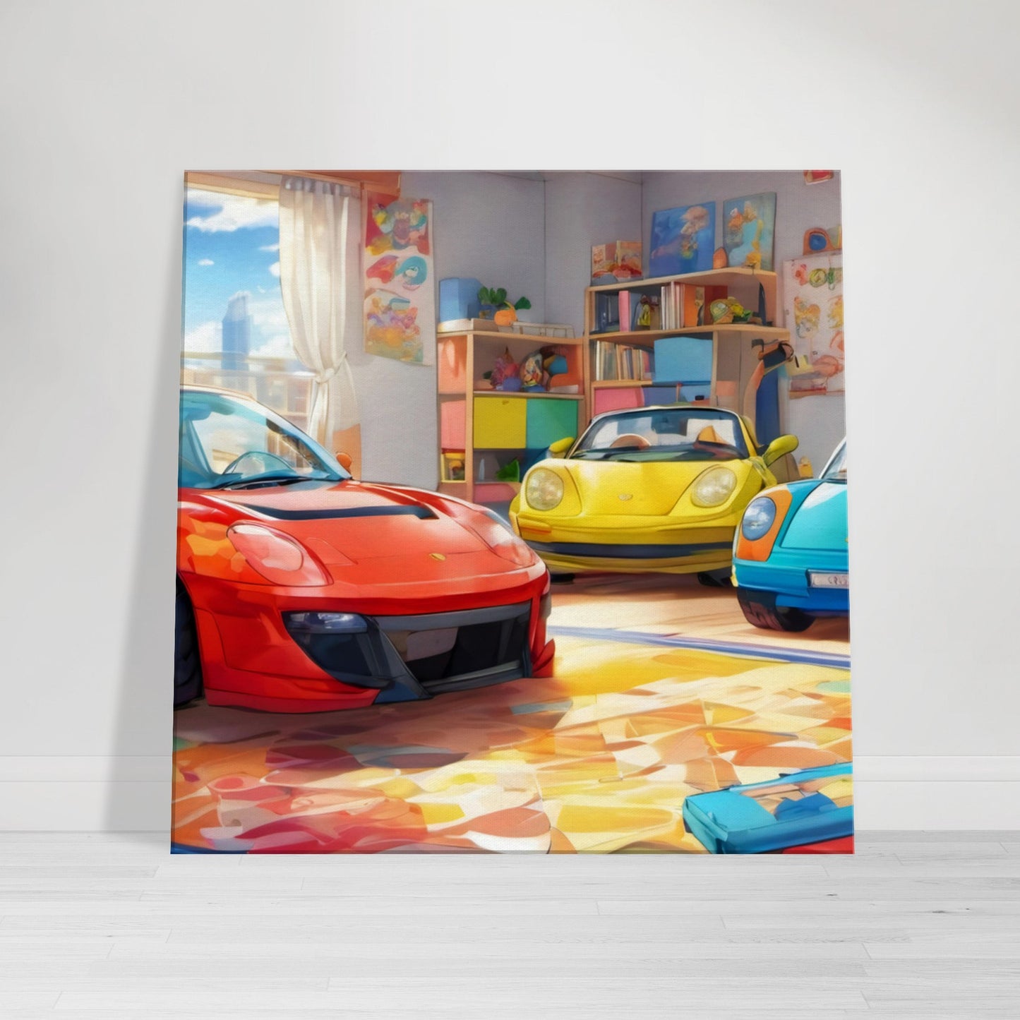 tableau de sport pour chambre d'enfant