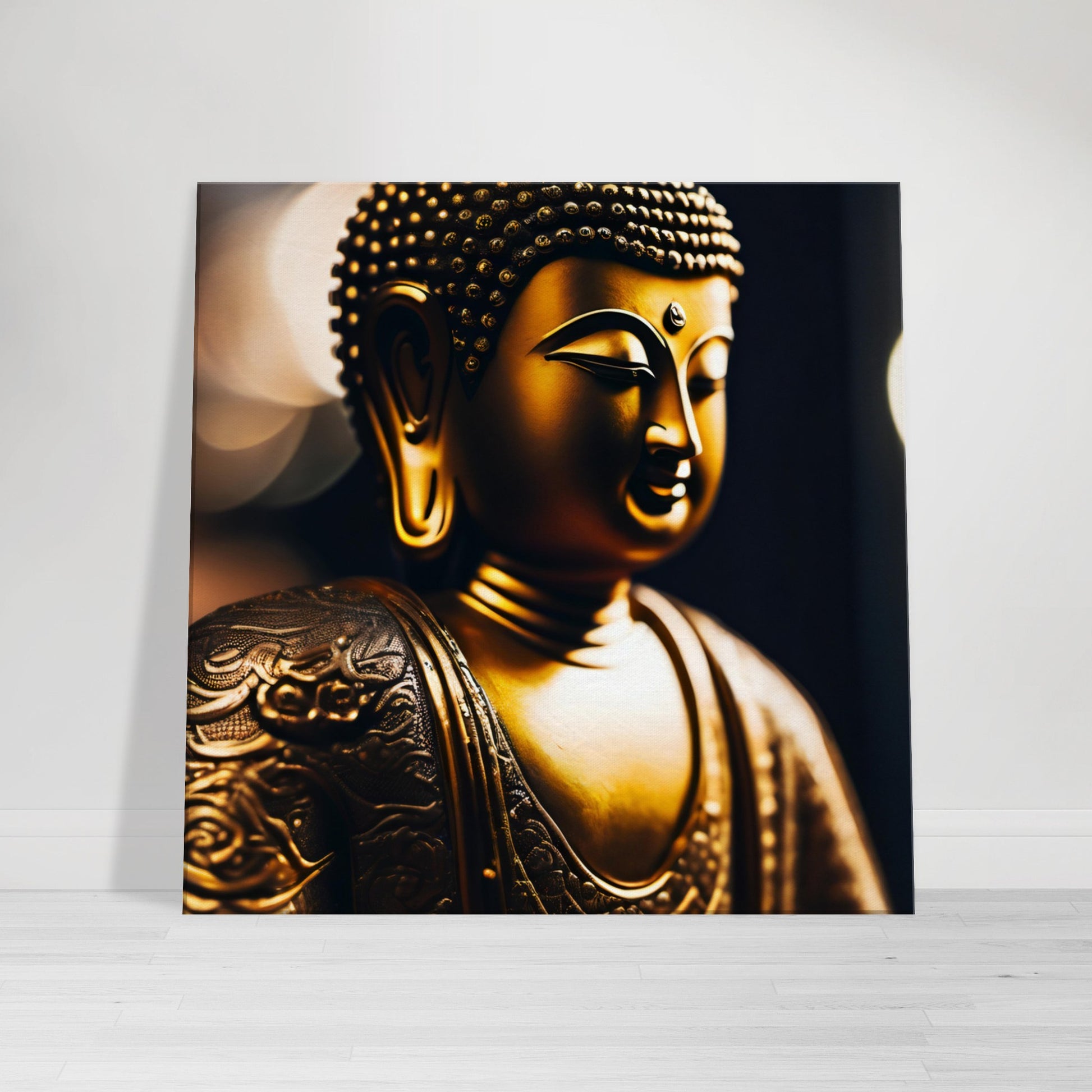 tableau bouddha relief