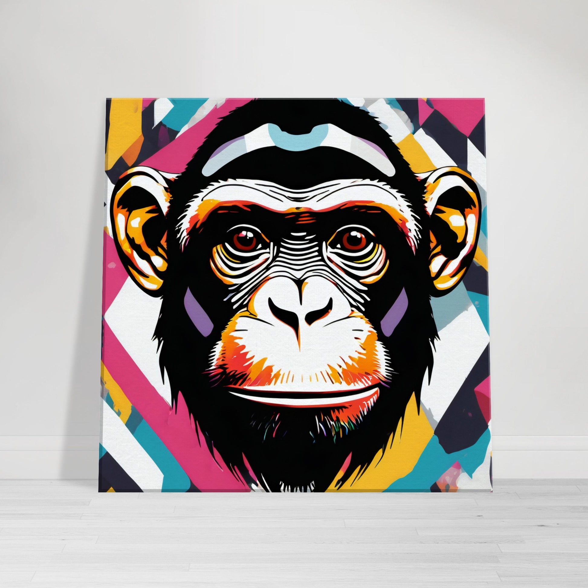 tableau singe pop art