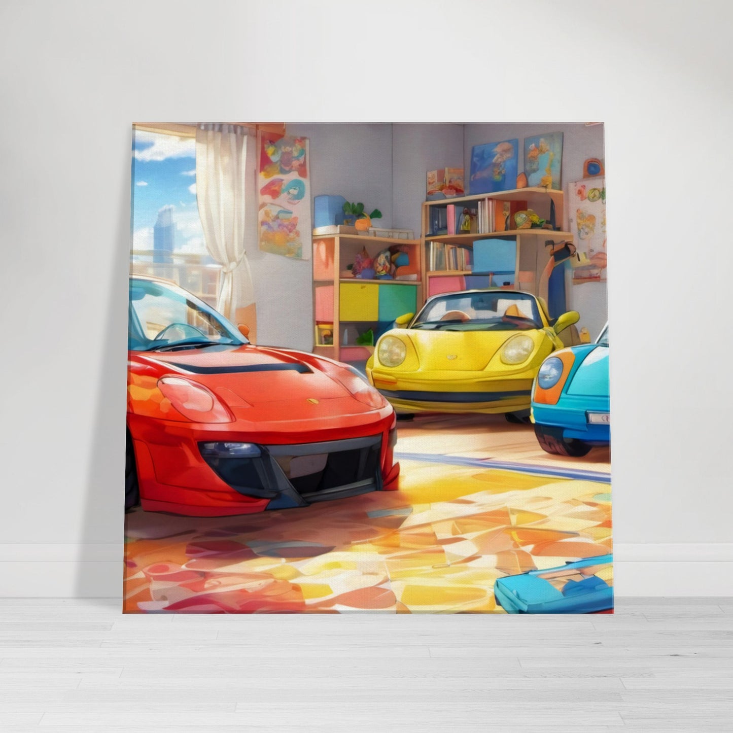 tableau de sport pour chambre d'enfant