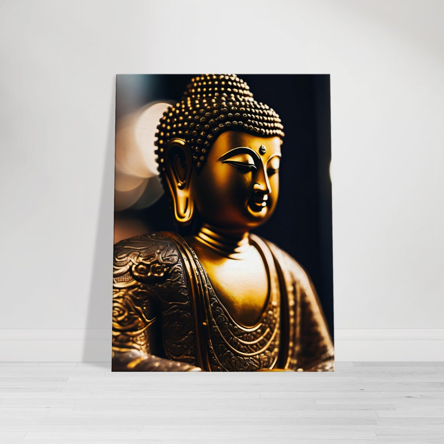 tableau bouddha relief