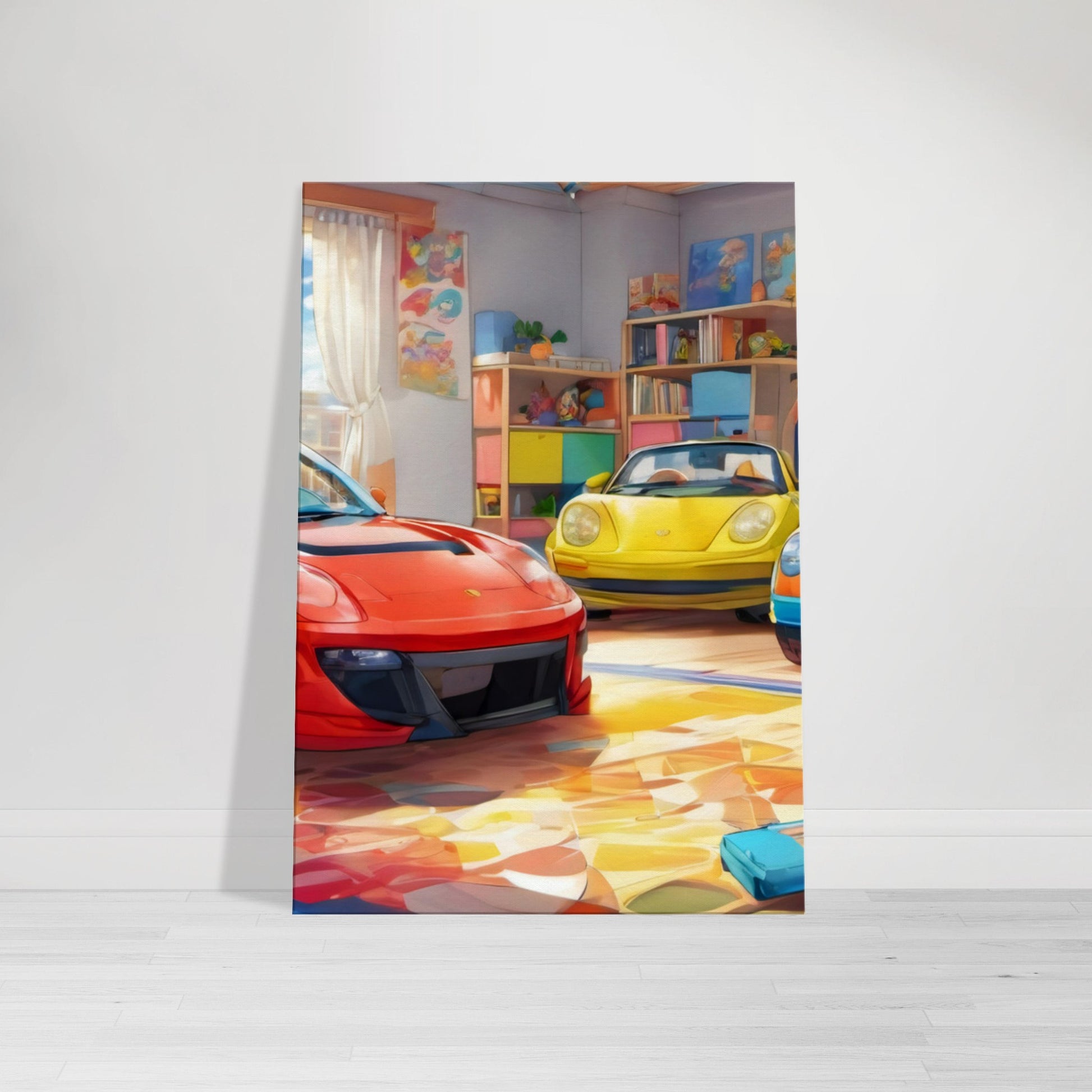 tableau de sport pour chambre d'enfant