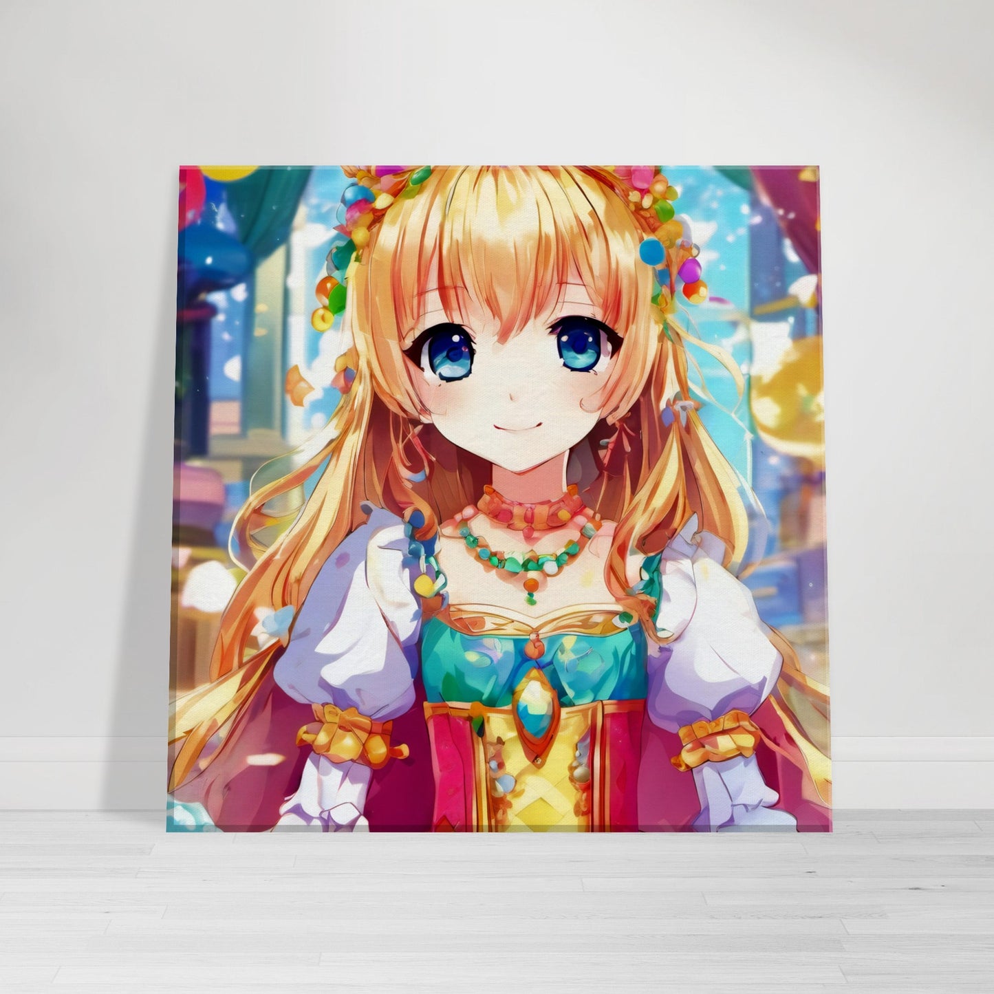 tableau d'une princesse pour une chambre d'enfant