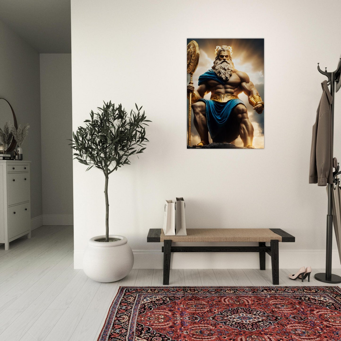 tableau deco zeus