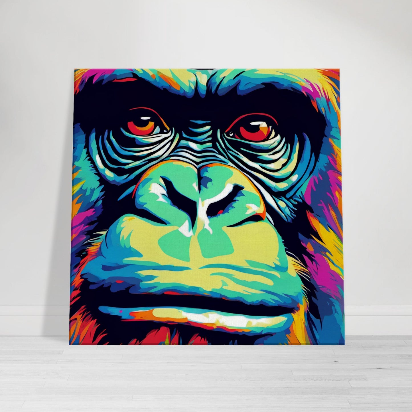 tableau gorille pop art