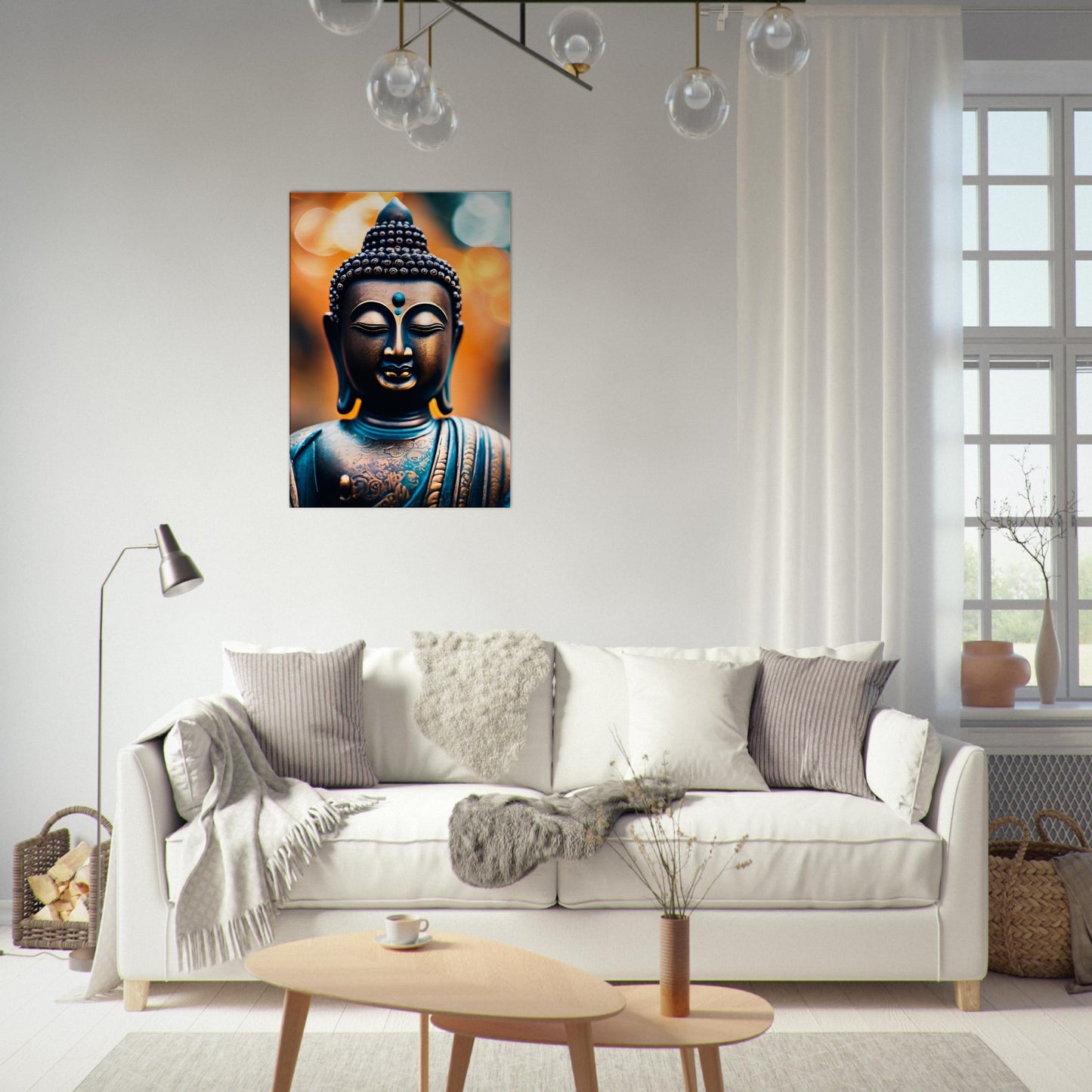 tableau bouddha zen pour le salon