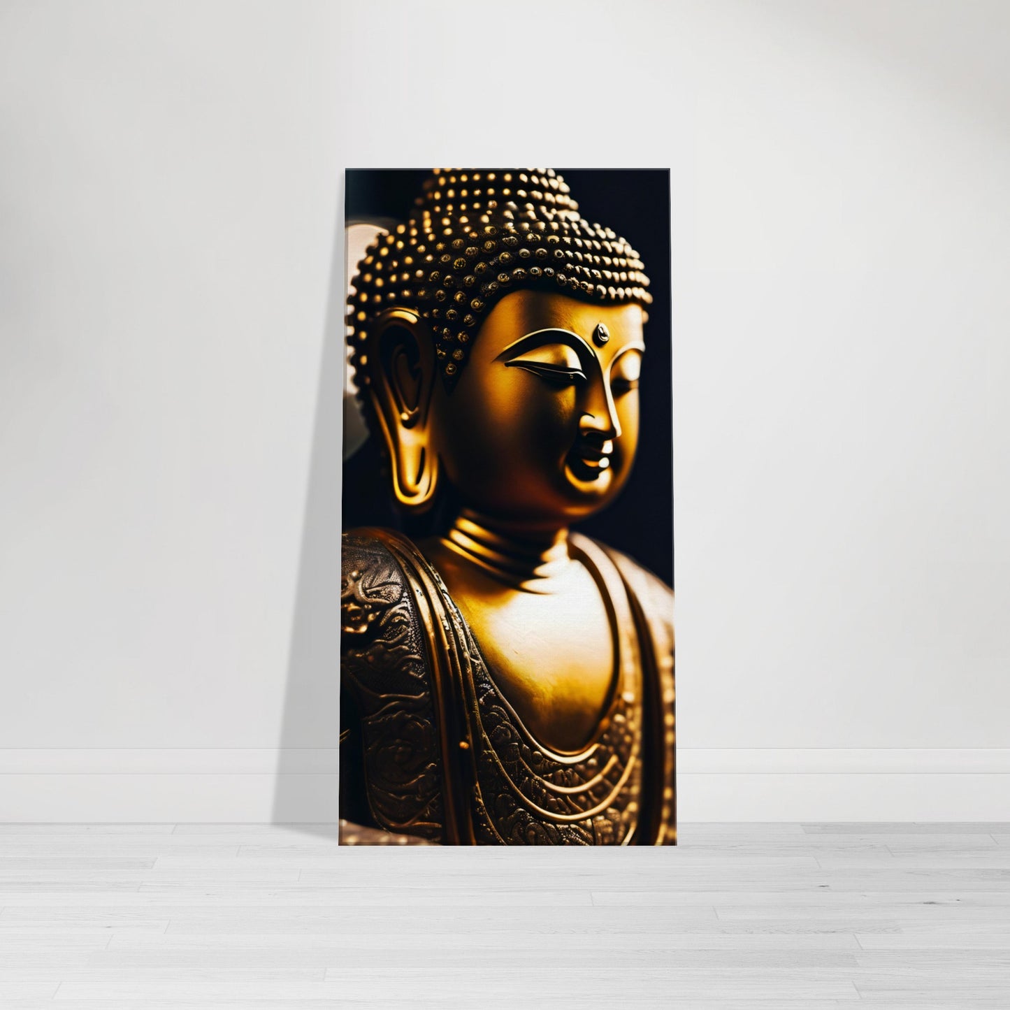 tableau bouddha relief