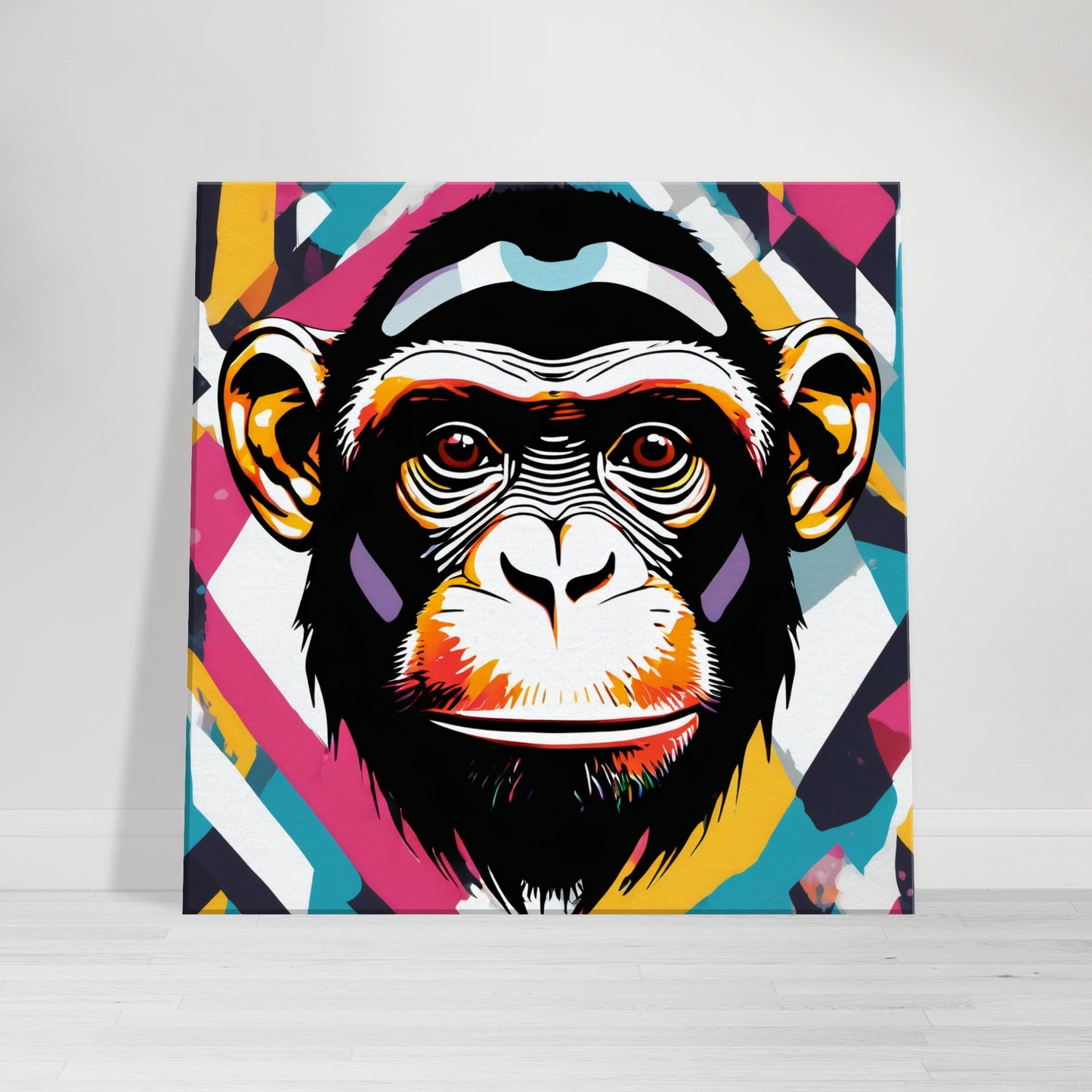 tableau singe pop art