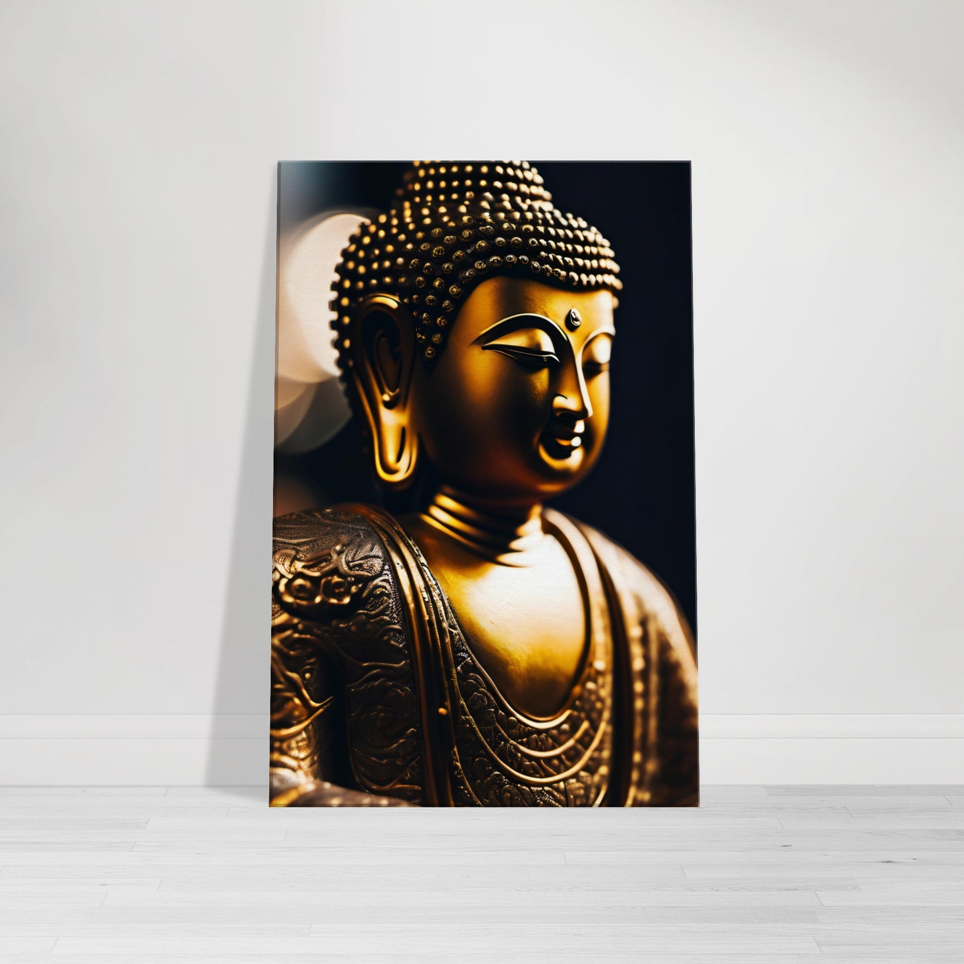 tableau bouddha relief