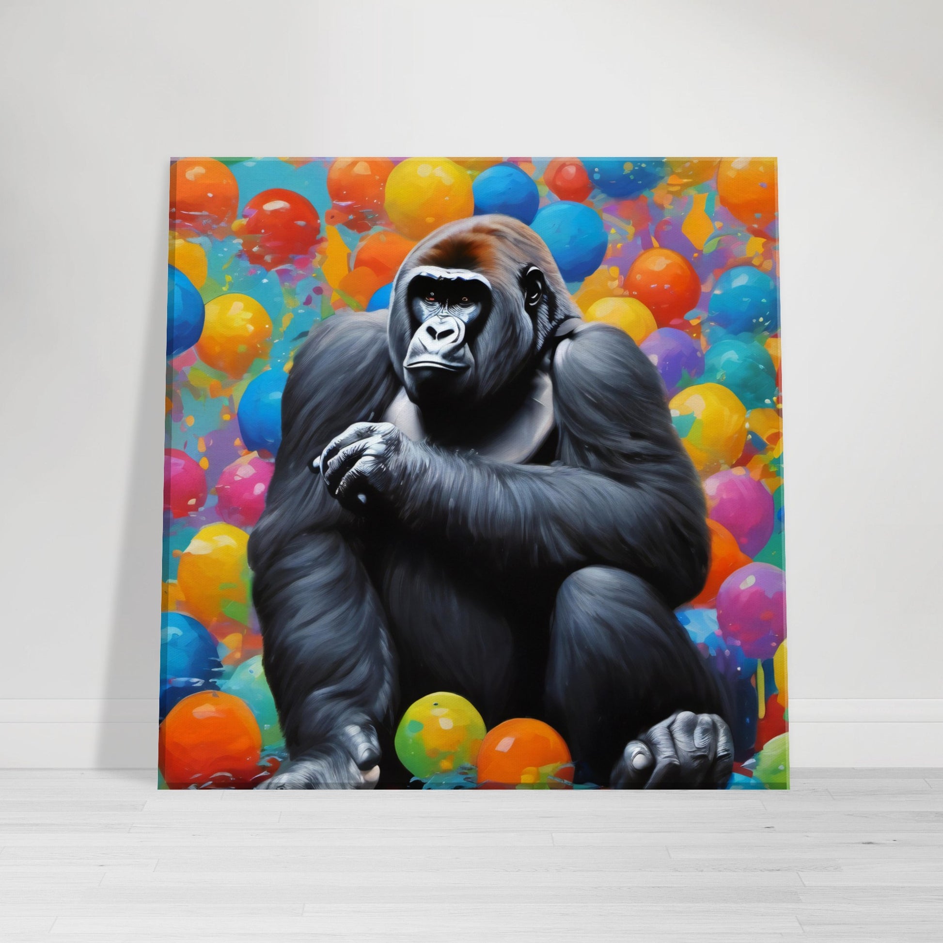 tableau gorille street art
